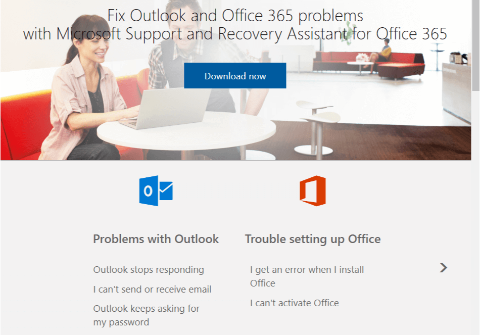 Microsoft Office 365 do rozwiązywania problemów z programem Outlook 2016 nie obsługuje ręcznej konfiguracji kont Exchange