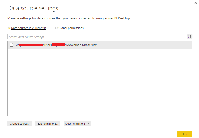 Wygrane ustawienia źródła danych bi't connect to sharepoint list