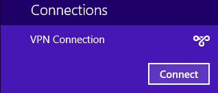 połączenie VPN dla Windows 8