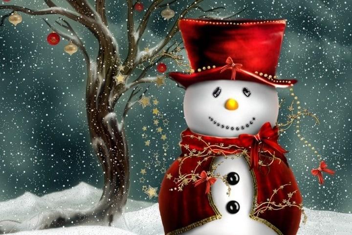 Snowman Wallapaper PC