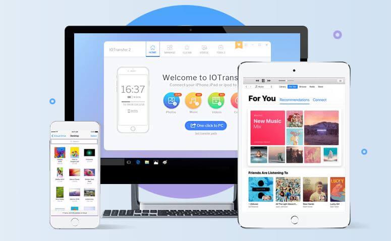 iotransfer ipad manager dla Windows 10