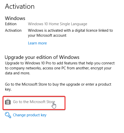 przejdź do sklepu Microsoft, moje okna nie mają BitLockera