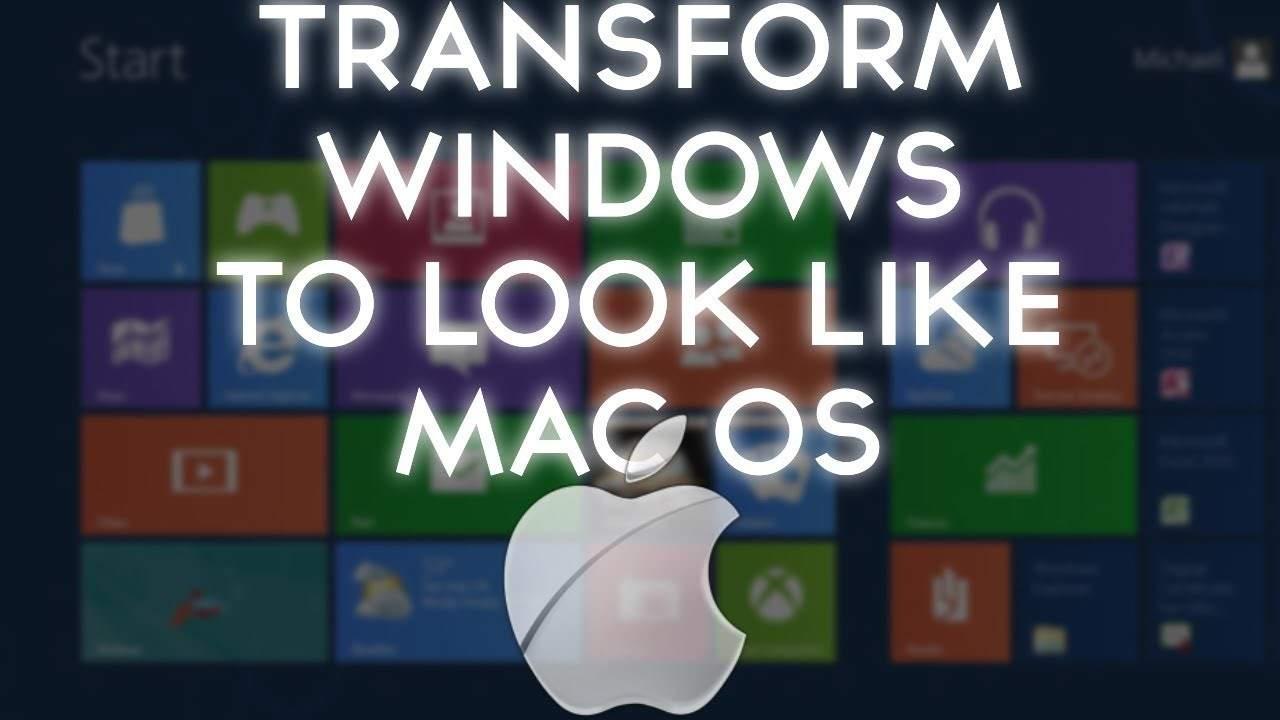 Niech Windows 8 wygląda jak Mac