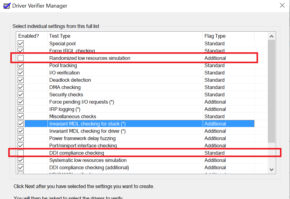 Driver Verifier Fix BSOD