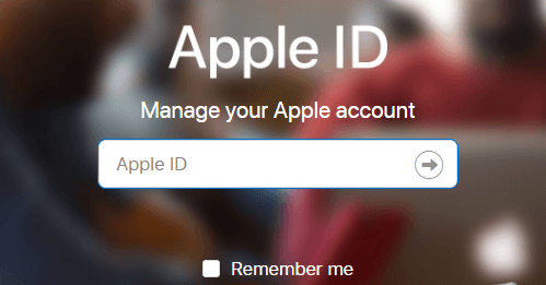 zarządzaj Apple id icloud