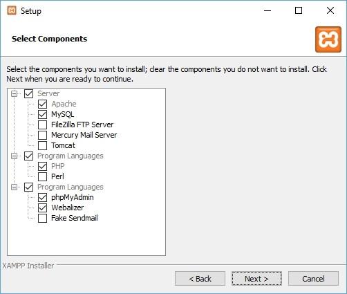 Zainstaluj Apache, PHP i MySQL (MariaDB) w systemie Windows za pomocą XAMPP