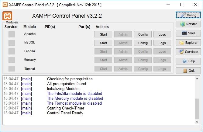 Zainstaluj Apache, PHP i MySQL (MariaDB) w systemie Windows za pomocą XAMPP