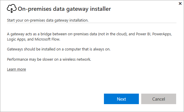 Wygrał instalator bramy Power BI't refresh