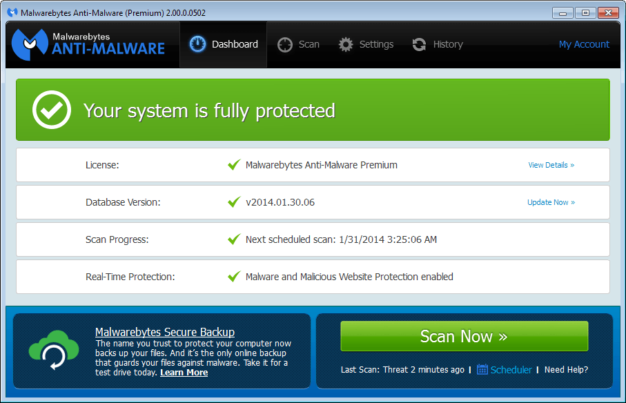 malwarebytes anti-malware 2.0