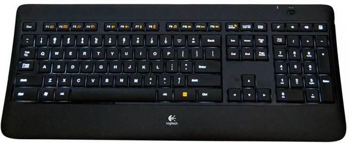 Logitech Wireless Illuminated Keyboard wind8apps