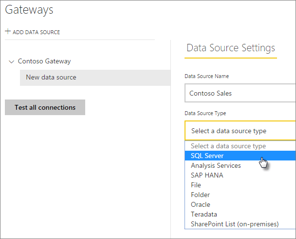 Menu Data Źródło Ustawienia menu rozwijane bi bi't find gateway