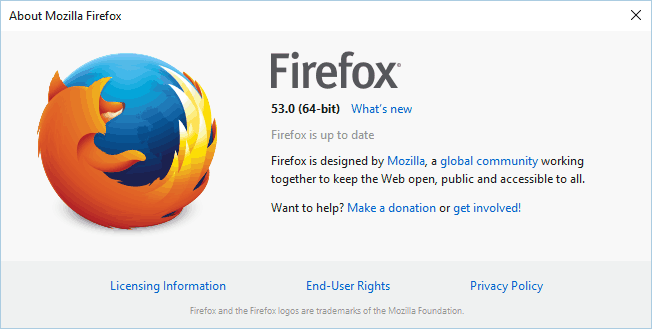 informacja o wersji firefox connect nie jest bezpieczna