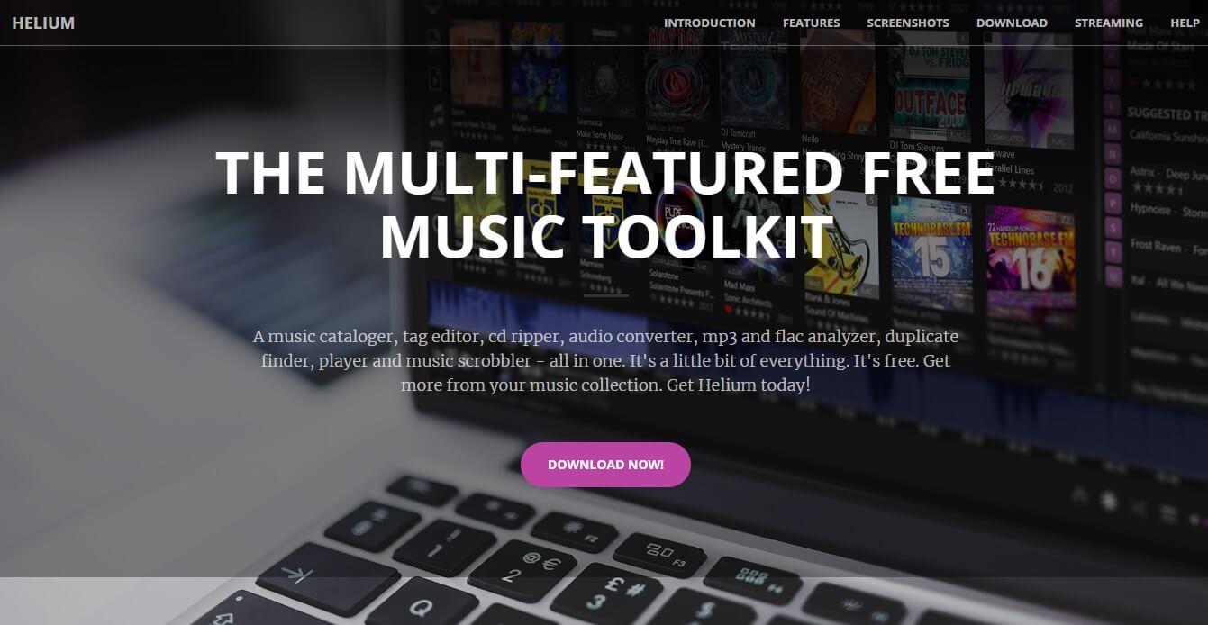 Helium Music Manager - organizator muzyki