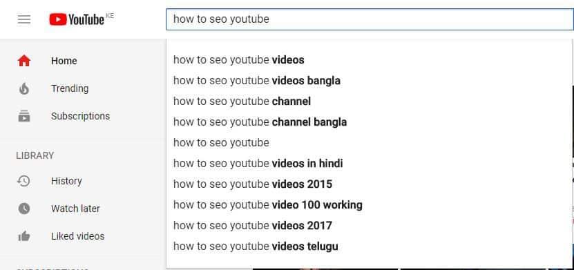 Oprogramowanie SEO na Youtube