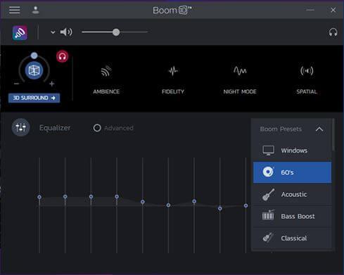 oprogramowanie korektora boom 3d