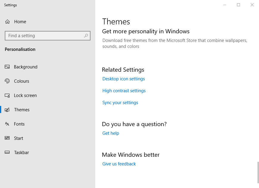 Karta Tematy Windows 10 ikona niestandardowego kosza nie jest odświeżana