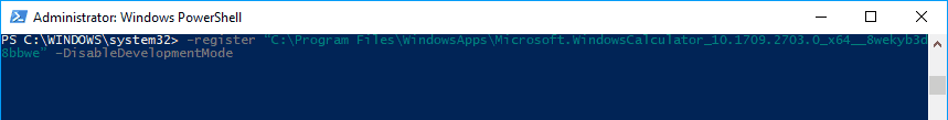 Ponownie zainstaluj aplikacje Windows PowerShell