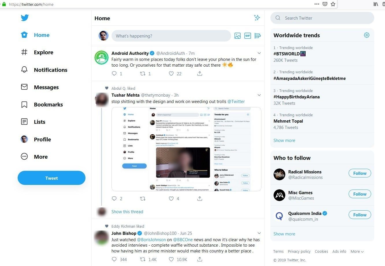 Jak wyłączyć Twittera's new interface