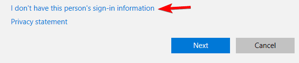 ja nie't have sign in information Windows 10 can't sign in with Microsoft account something went wrong