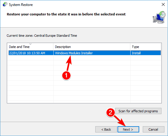 Błąd WSClient.dll Windows 8.1