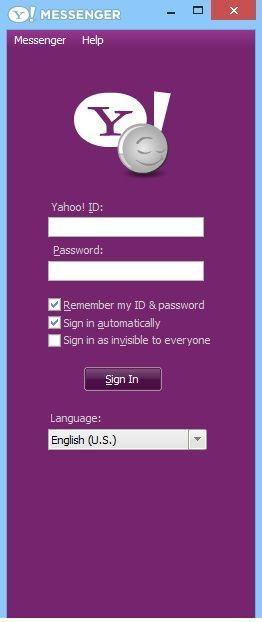 Yahoo Messenger Windows 8