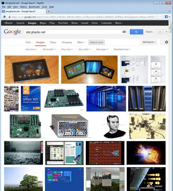 wyszukiwarka google images