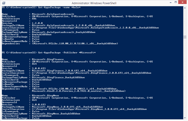 odinstaluj aplikacje metra Windows 8