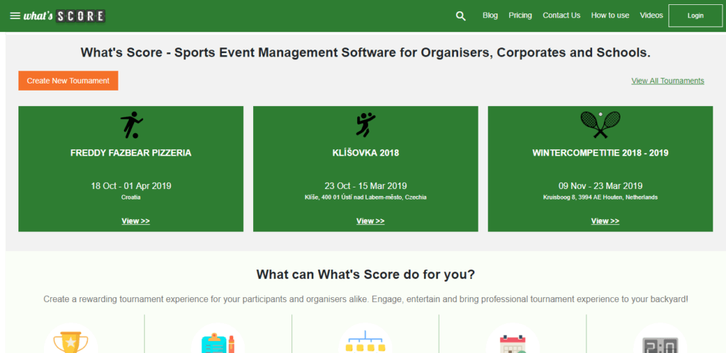 Co's Score - badminton tournaments software