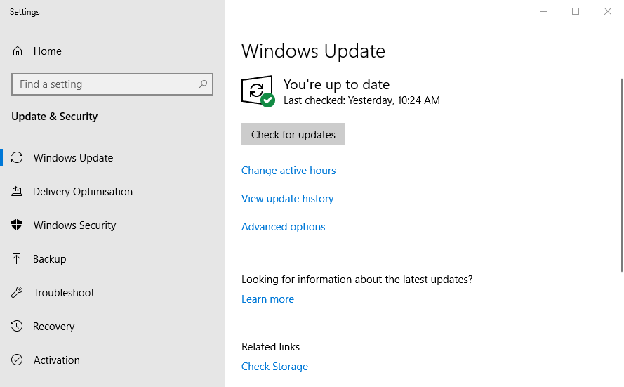 Zbieranie wymaganych informacji Błąd Instalatora Windows