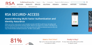 RSA SecurID Access - oprogramowanie do uwierzytelniania wieloskładnikowego