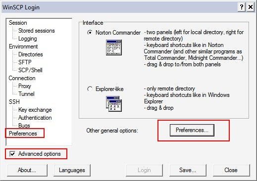 kopia zapasowa winscp