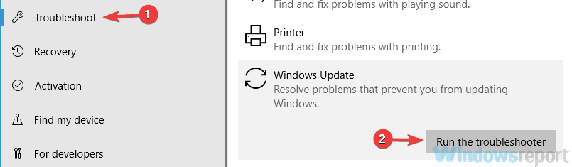 Usługa błędu aktualizacji systemu Windows nie działa