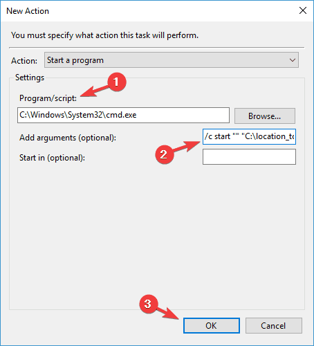 Harmonogram zadań nie działa w systemie Windows 10