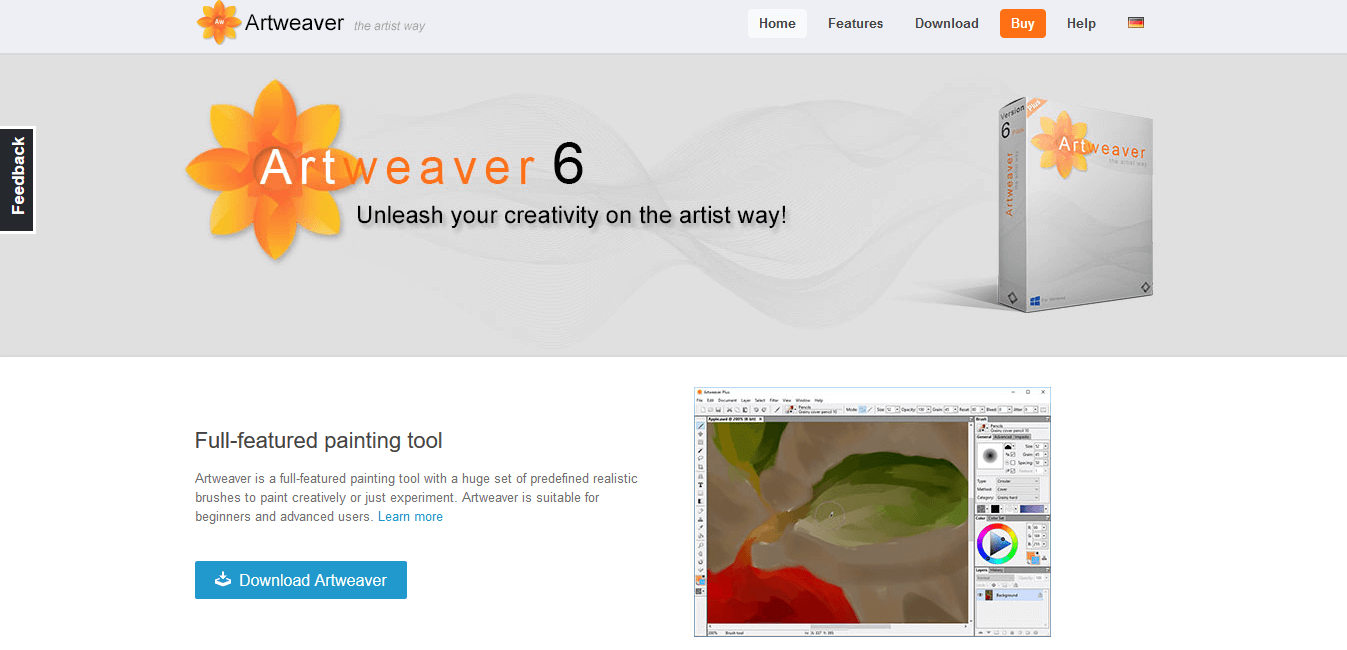 Artweaver najlepszy edytor grafiki rastrowej