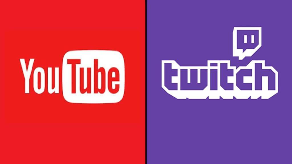 YouTube i twitch