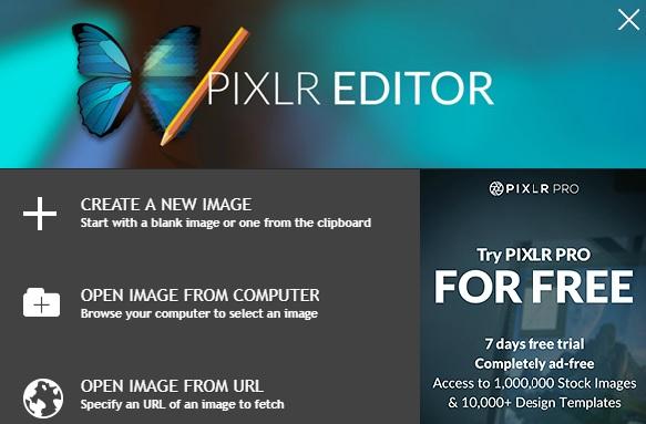 edytor pixlr HTML5