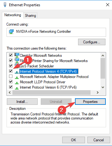 serwer internetowy wersja 4 serwer DHCP