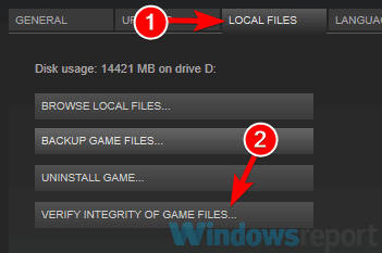 sprawdź integralność plików gry Błąd krytyczny nie mógł się połączyć z lokalnym procesem klienta Steam