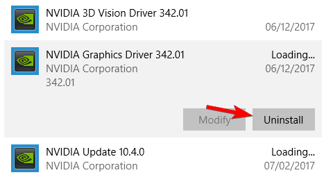 Karta graficzna Nvidia nie jest używana