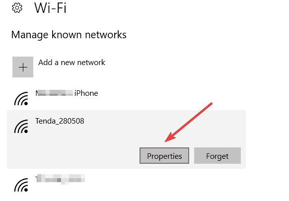 zarządzać sieciami Wi-Fi