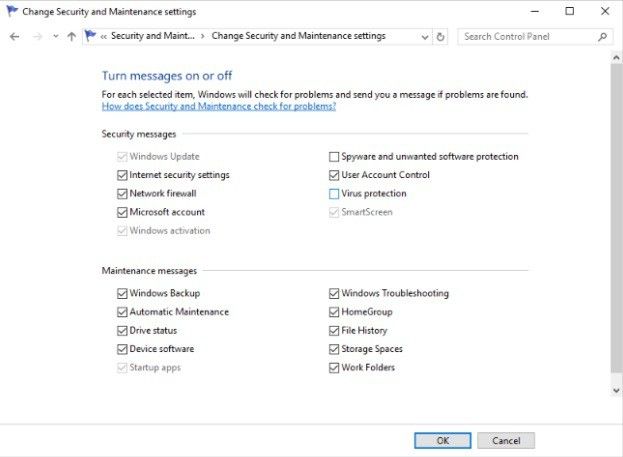 Windows Defender niezatwierdzone powiadomienia