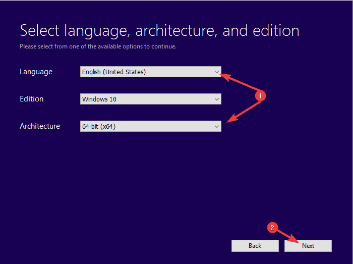 to narzędzie może't update your pc