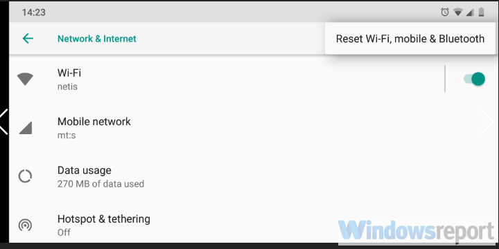dlaczego wygrał't my computer connect to my android hotspot