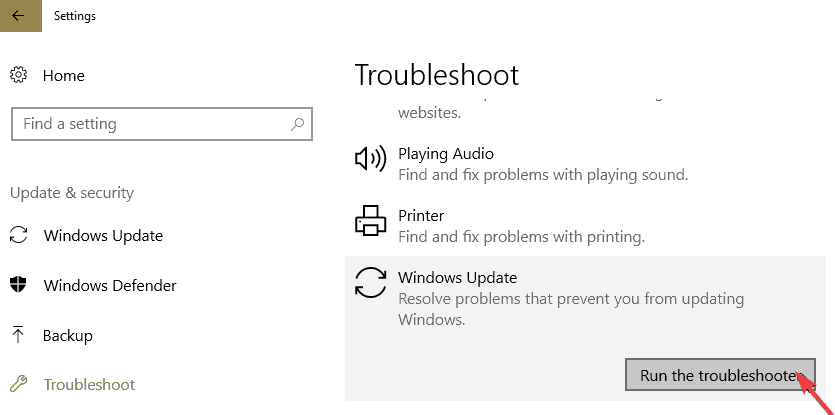 narzędzie do rozwiązywania problemów z aktualizacją systemu Windows