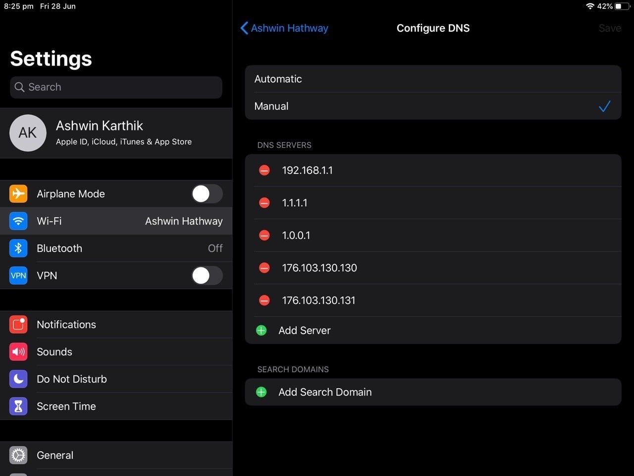 Jak skonfigurować DNS w iOS