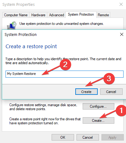 przywróć system Windows 10