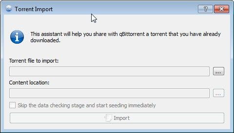 import torrentów