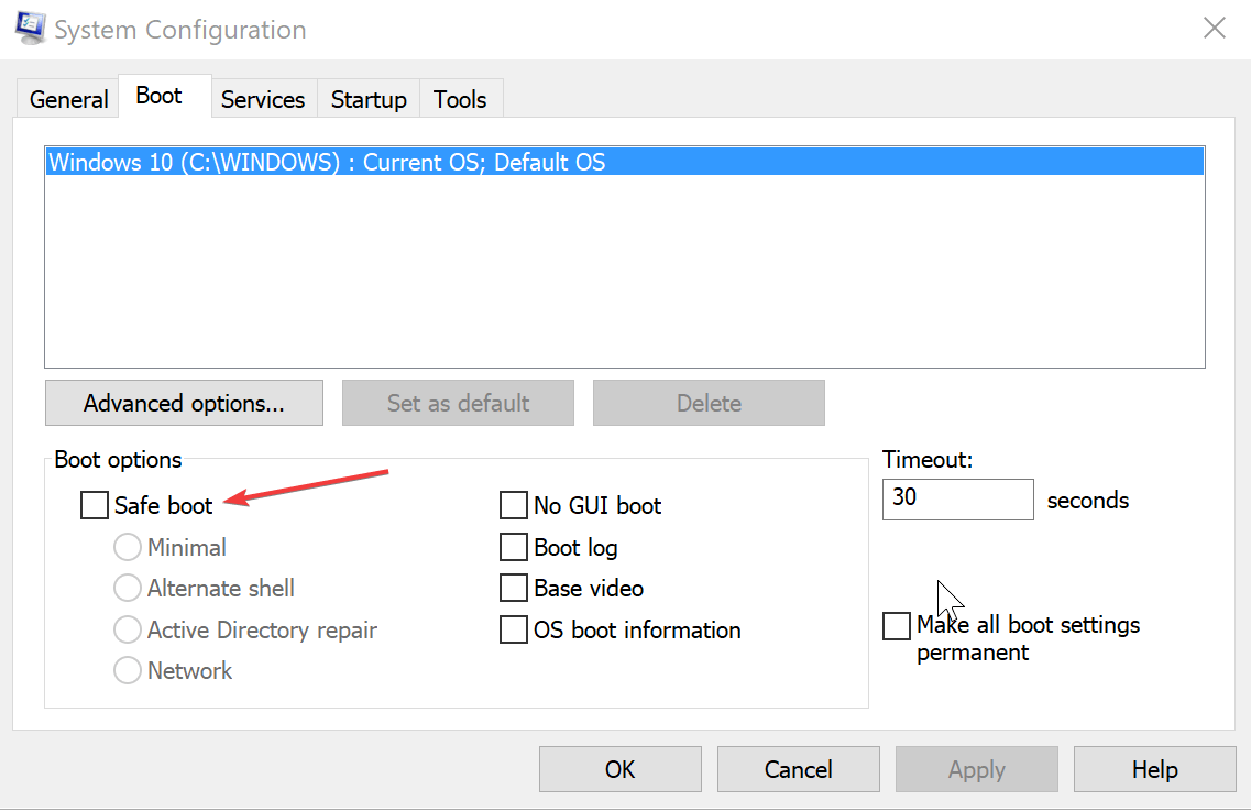 konfiguracja systemu Przepustnica procesora Surface Book 2