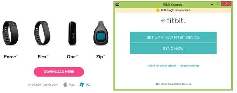 pobierz fitbit na Windows 8