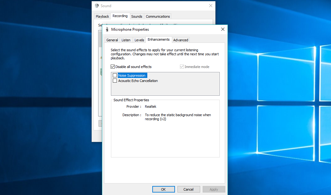 Zewnętrzny mikrofon systemu Windows 10 nie działa